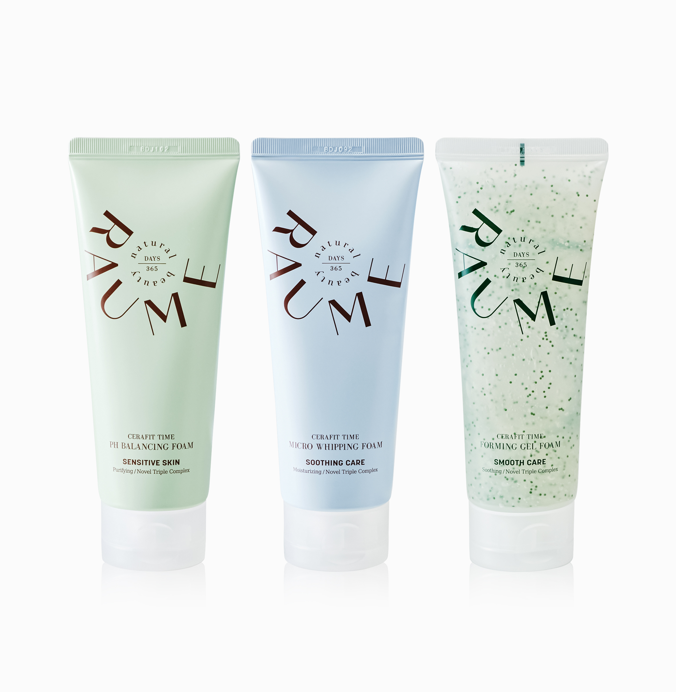 RAUME Deep Cleansing Foam 3-Piece Set